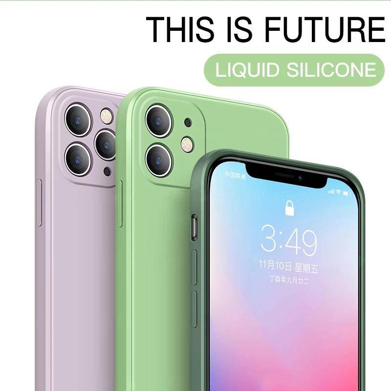 Ốp Điện Thoại Silicon Màu Trơn Bảo Vệ Cho Huawei Y9 Prime P30 P20 Pro Nova 3i Mate 20