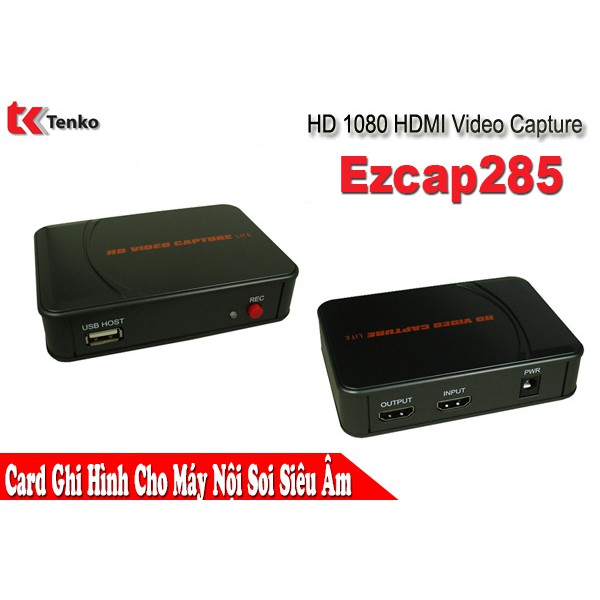 Bộ Ghi Hình Camera Từ Máy Nội Soi EZcap 285