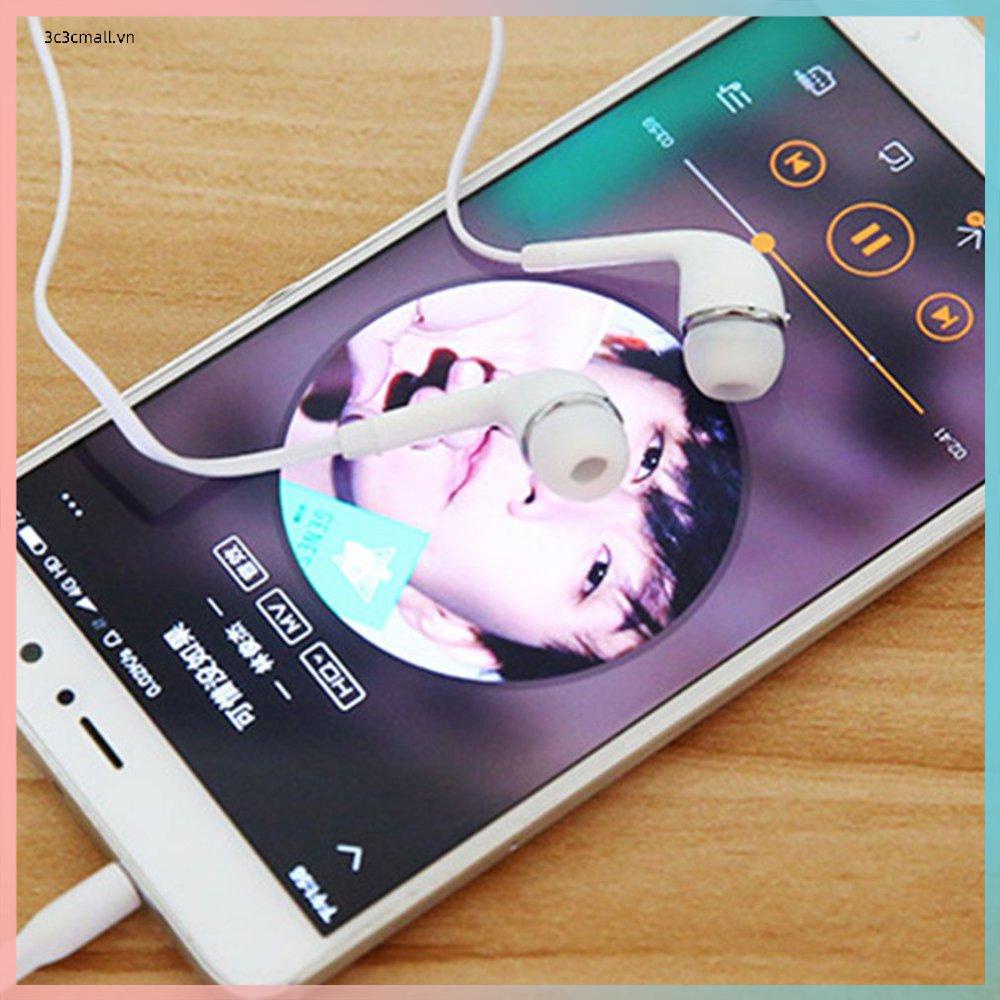 ⚡Promotion⚡Fashion In-Ear Type Mobile Phone Super Stereo Bass Metal Earphone With Microphone For Samsung Android