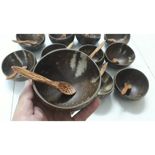 Bát gáo dừa Size 9cm đến 11.5cm