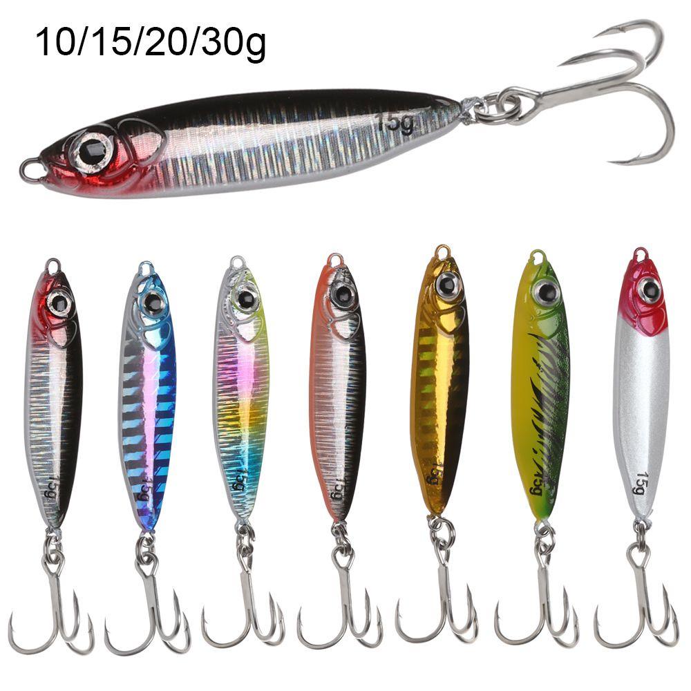 Mồi Giả Câu Cá Bằng Kim Loại Nhiều Màu Sắc 10g 15g 20g 30g