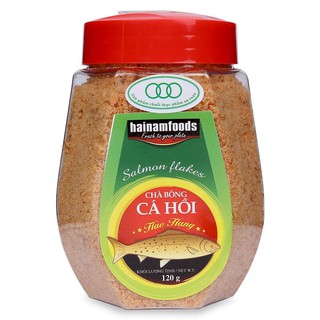 [CÁ HỒI ĐỎ NA UY, CHUẨN FDA MỸ] Chà Bông Cá Hồi Hải Nam Hũ 120G