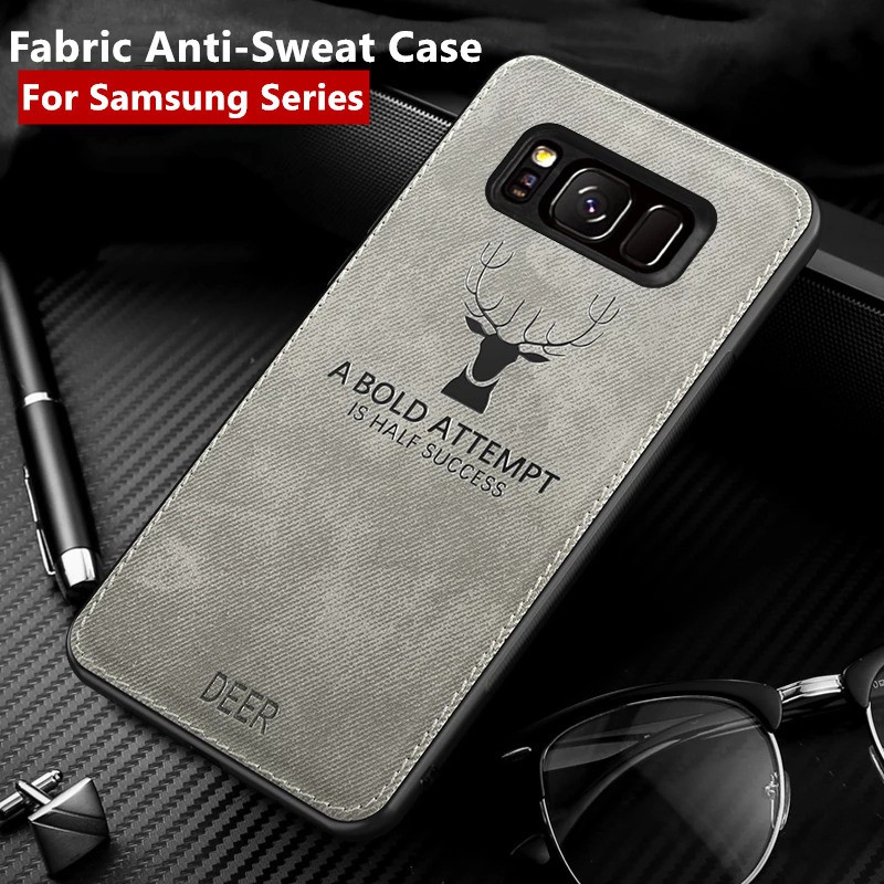 Ốp lưng nhựa TPU mềm siêu mỏng chống mồ hôi cho Samsung Galaxy S7 Edge S20 S8 S9 Plus Ultra s20ultra + s8+ s9+ S20+ note10 A51 Note 8 9 10 Plus note10+ A7 2018 A750F