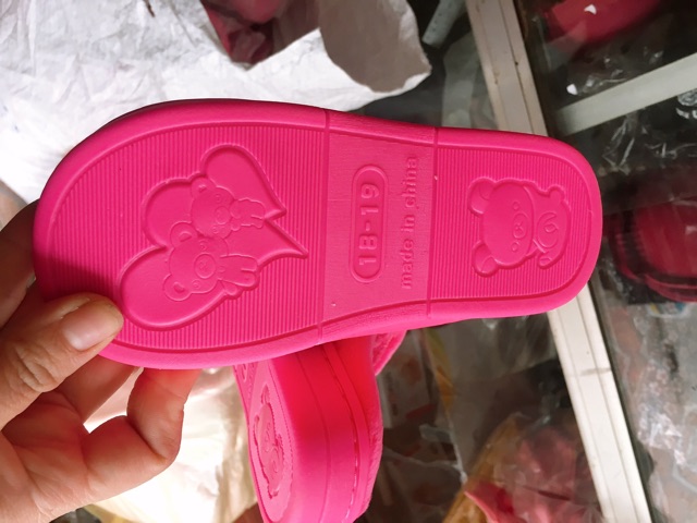 Dép bông thỏ cho bé ( size lớn)