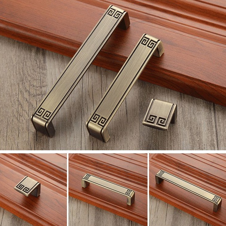 Tay Nắm Ngăn Kéo Tủ Màu Vàng Kim Tiện Dụng Cho Nhà Bếp