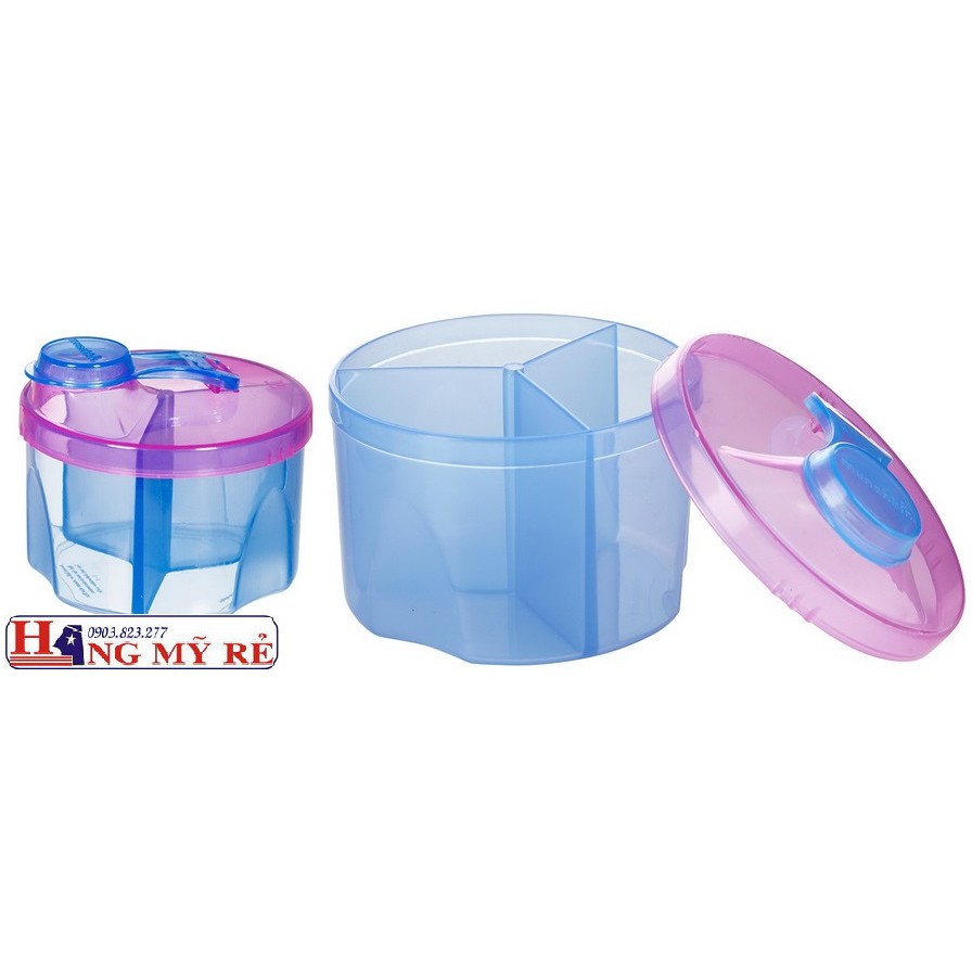 Hộp Chia Sữa/Bánh 3/4 ngăn Munchkin