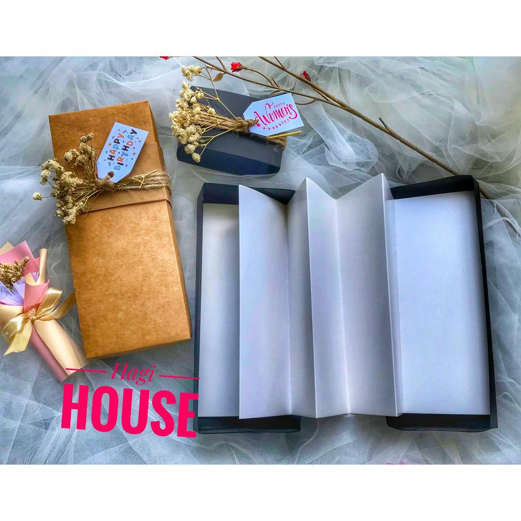 Combo Hộp dán ảnh chữ nhât, kèm in ảnh, quà tặng bạn bè, người yêu