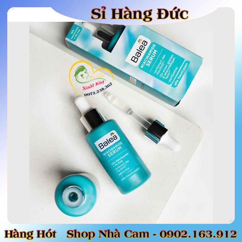 [auth] Serum Niacinamide sáng trắng da se khít lổ chân lông Balea Đức [ Nội địa Đức Đủ Bill] [Hot]
