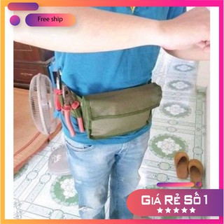 [GIÁ SẬP SÀN] TÚI ĐỰNG ĐỒ NGHỀ ĐEO HÔNG(ẢNH THẬT )