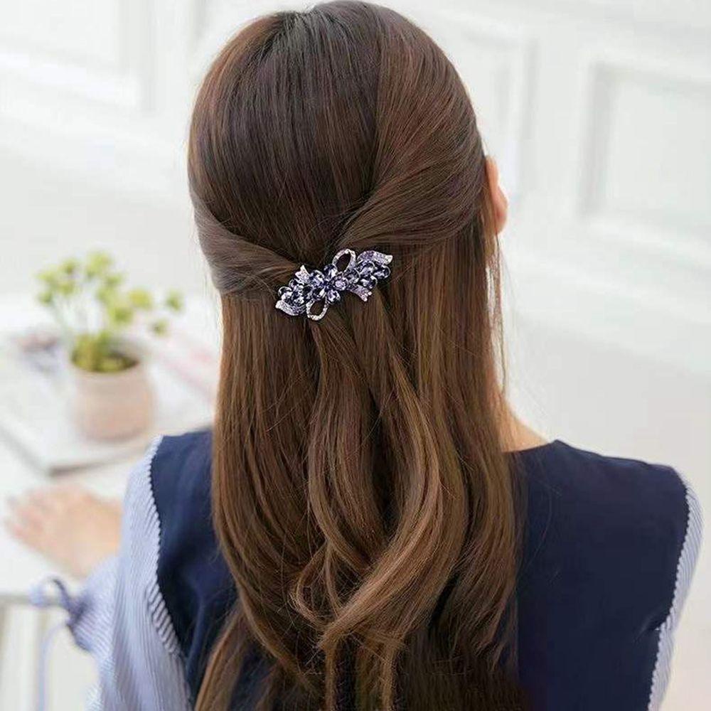 Kẹp Tóc Hình Hoa Phong Cách Hàn Quốc Ngọt Ngào Cho Nữ