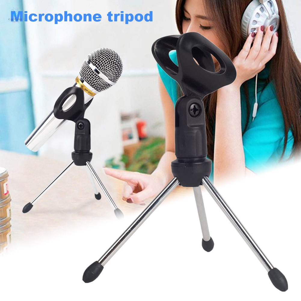 Chân đỡ tripod gắn micro bằng hợp kim kẽm để bàn có thể điều chỉnh tiện lợi