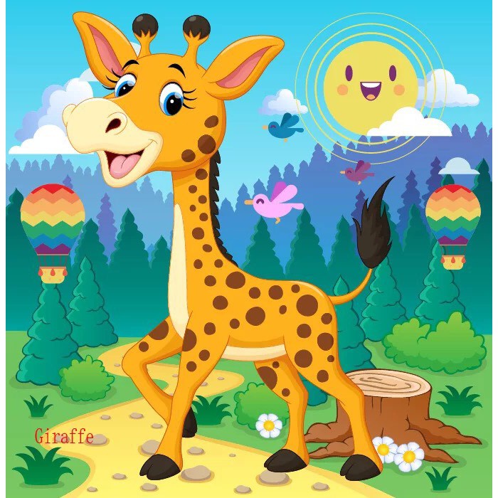 Xếp hình cho bé 20 mảnh ghép gỗ nhiều mẫu đẹp, đồ chơi phát triển trí tuệ ETOYS