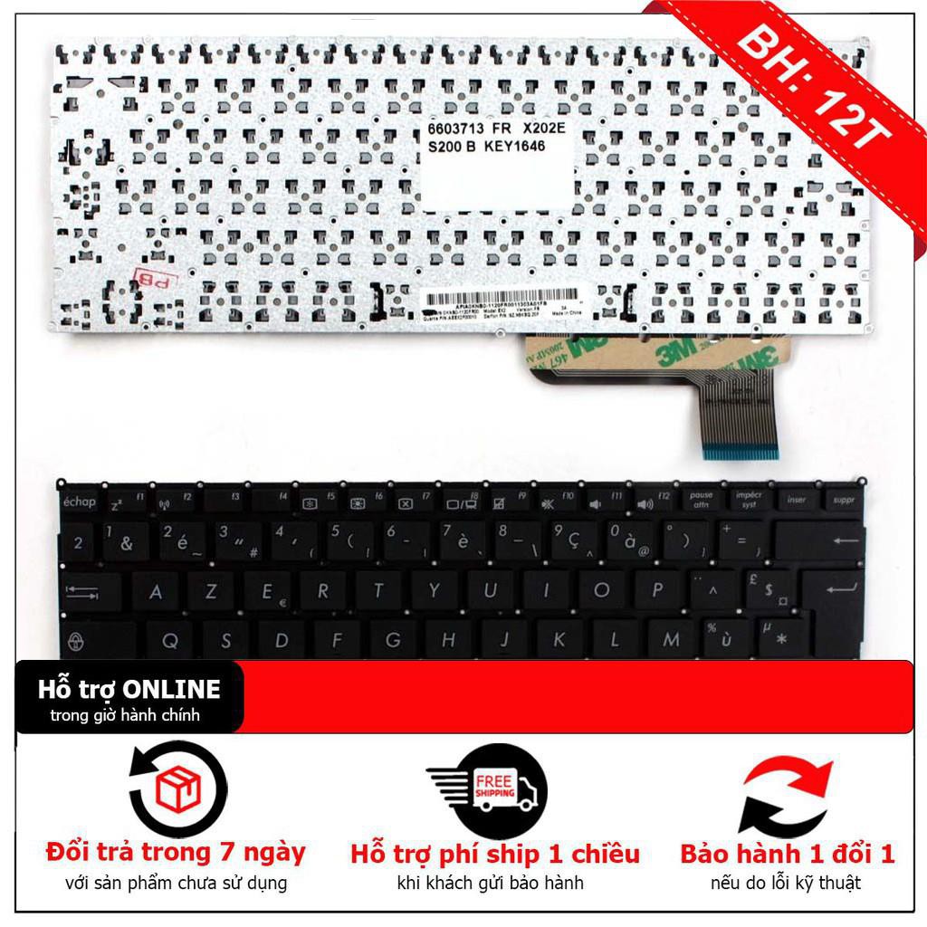 Bàn phím Laptop Asus Vivobook X200 X200E X201 X201E X202 X202E S200 S200E
