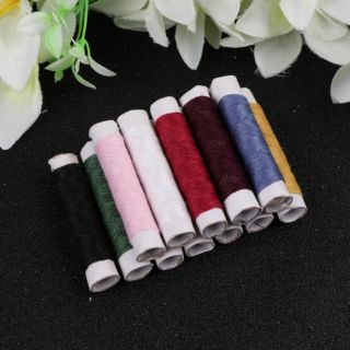 Set 12 cuộn chỉ may nhiều màu