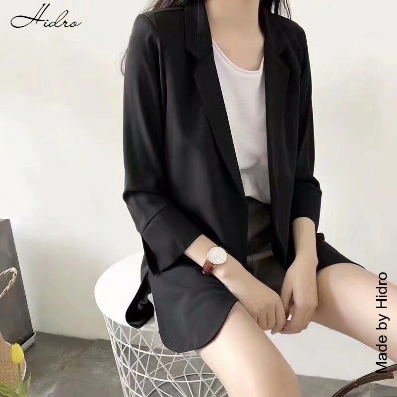 HIDRO Áo blazer trơn dáng ôm AB001 | BigBuy360 - bigbuy360.vn