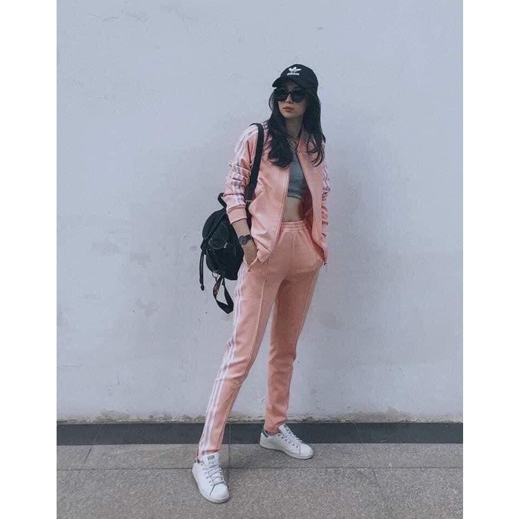 Bộ thể thao nữ adidas SST H34583 + H34593 - HÀNG CHÍNH HÃNG