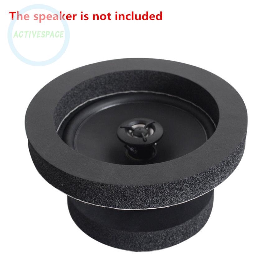 Bộ 4 miếng mút cao su cách âm 19.5cm 14.5cm 14.5cm 2.5cm cho loa xe hơi