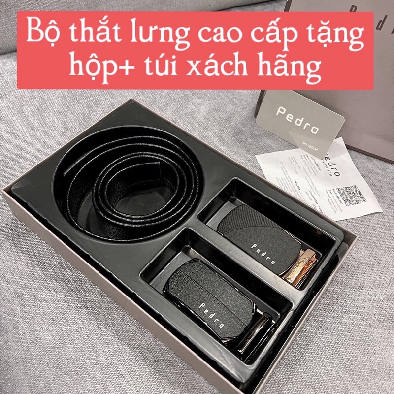 ⚡𝐇𝐀̀𝐍𝐆 𝐂𝐀𝐎 𝐂𝐀̂́𝐏⚡ Set thắt lưng da nam sang trọng  và lịch sự - Thắt lưng nam 2 mặt mẫu mới