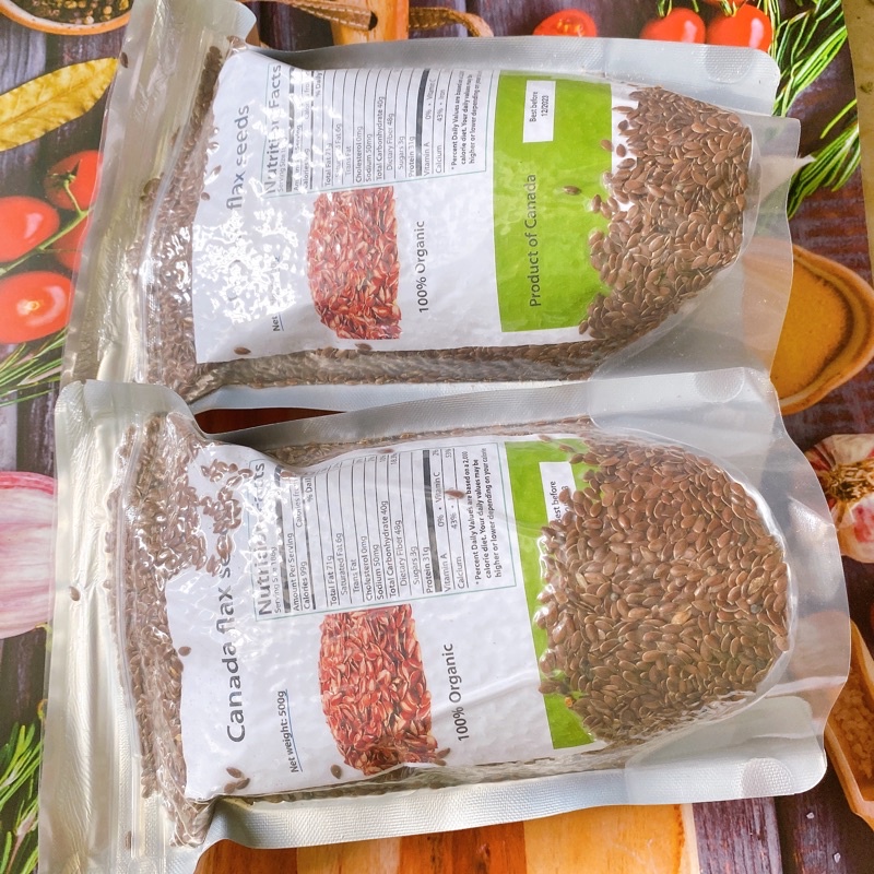 1Kg hạt lanh Canada ăn liền