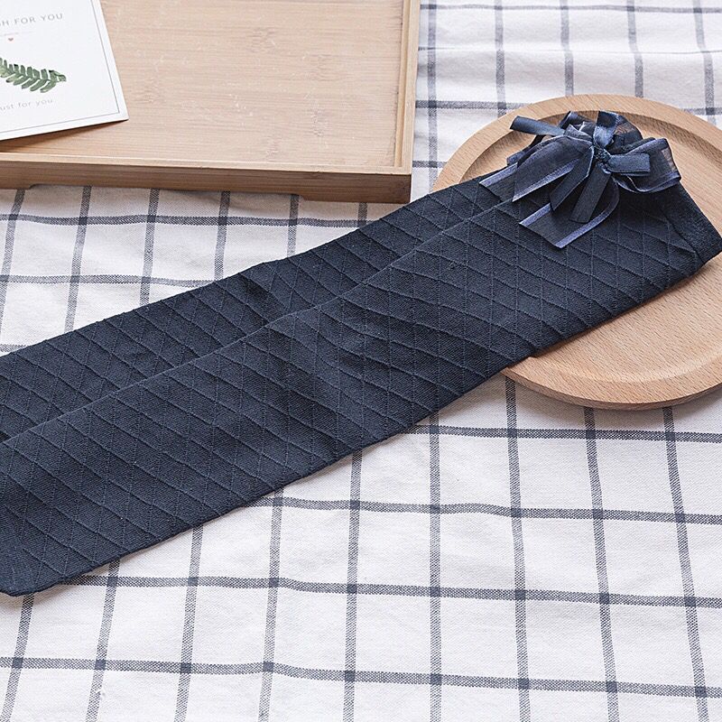 Vớ Cổ Cao Đính Kim Cương Thời Trang Xuân Thu Cho Bé Gái 3-5-7-10 Tuổi