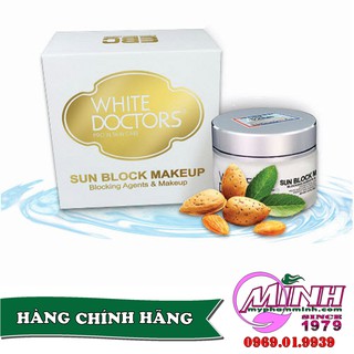 Kem Chống Nắng Trang Điểm Dưỡng Trắng Da White Doctors