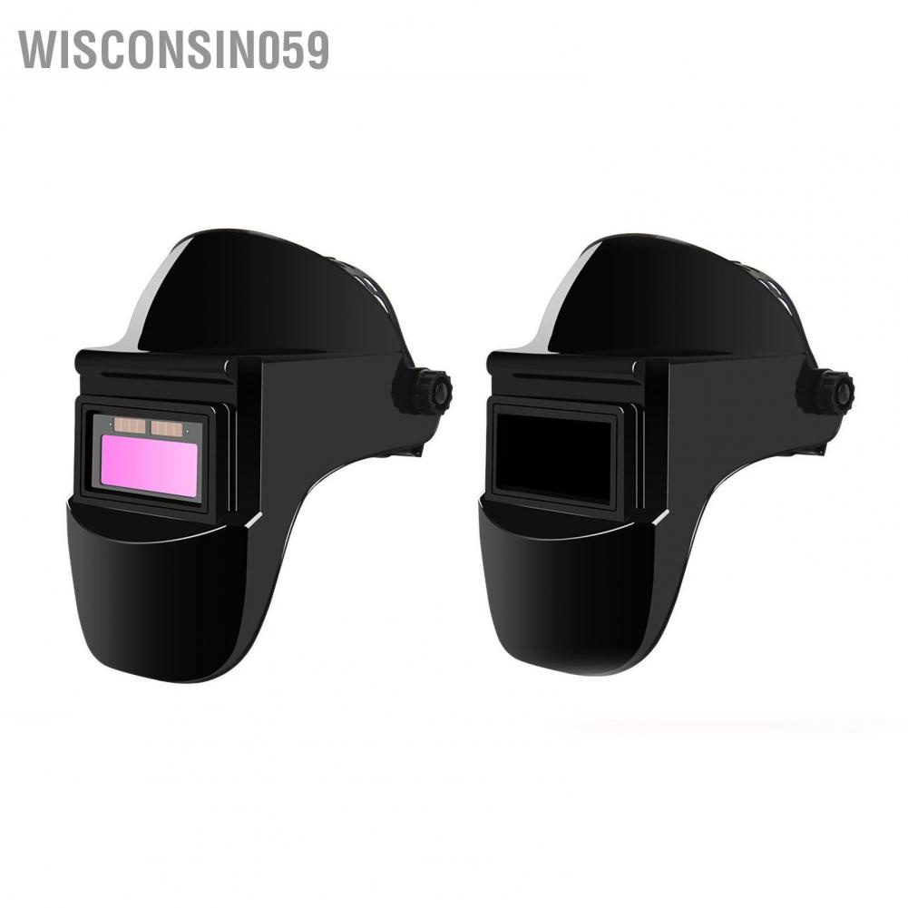 Wisconsin059 Welding Helmet Comfortable Adjustable Lightweight Safety Weld Head Hood for Argon Arc Welder