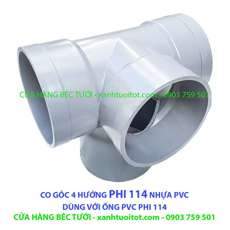 Bộ 4 cái CO GÓC 4 HƯỚNG PHI 114 - HÀNG GIA CÔNG