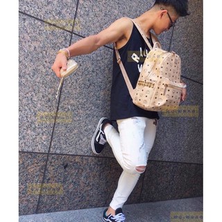 BALO McM MÀU KEM SIZE L - SIZE 40