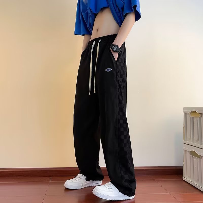 Quần Dài Ống Rộng Phong Cách Thể Thao Thời Trang Mùa Hè Cho Nam