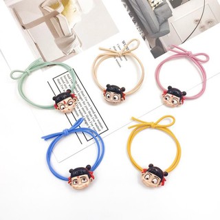 Thun buộc tóc cột tóc cô bé natra dễ thương
