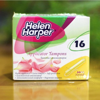Băng vệ sinh dạng ống có cần đẩy Helen Harper Tampon Normal