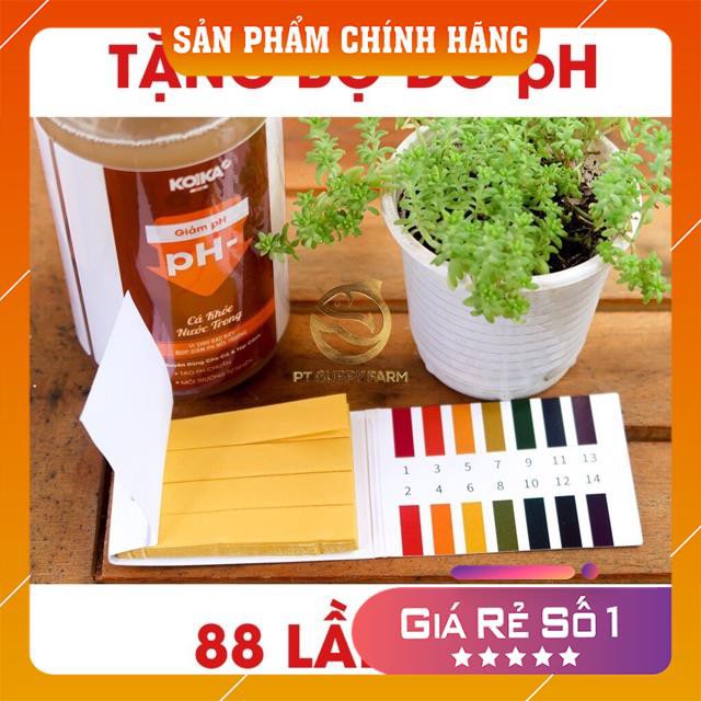 [Bản mới nhất]Giảm pH -KOIKA(tặng kèm bộ test PH)