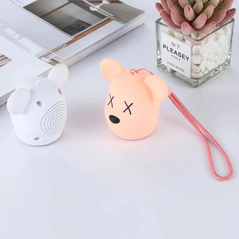 Loa Bluetooth Mini BEARBRICK Loa Bluetooth Loa Không Dây Nhiều Màu Dễ Thương