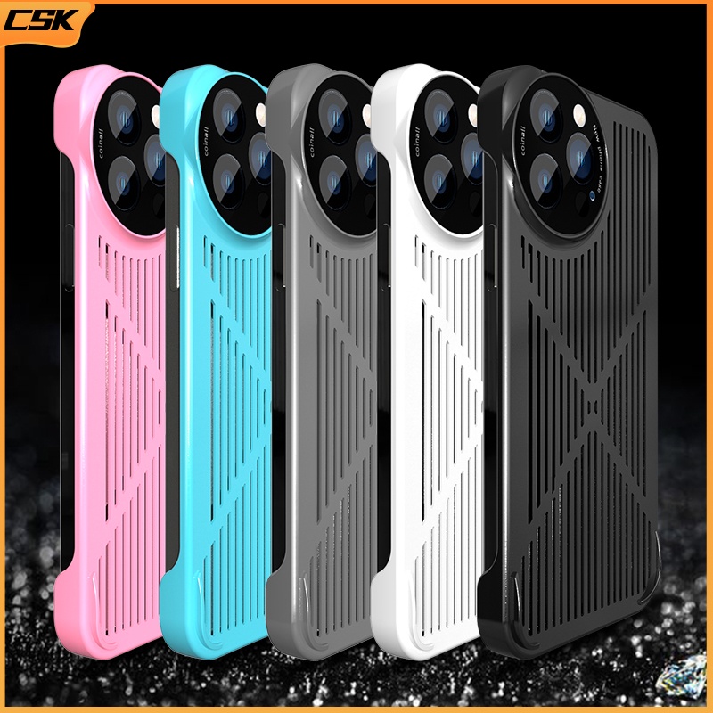 Ốp Điện Thoại Mềm Siêu Mỏng Tản Nhiệt Bảo Vệ Lens iPhone 13 Pro Max iPhone 12 Pro Max iPhone 11 Pro Max