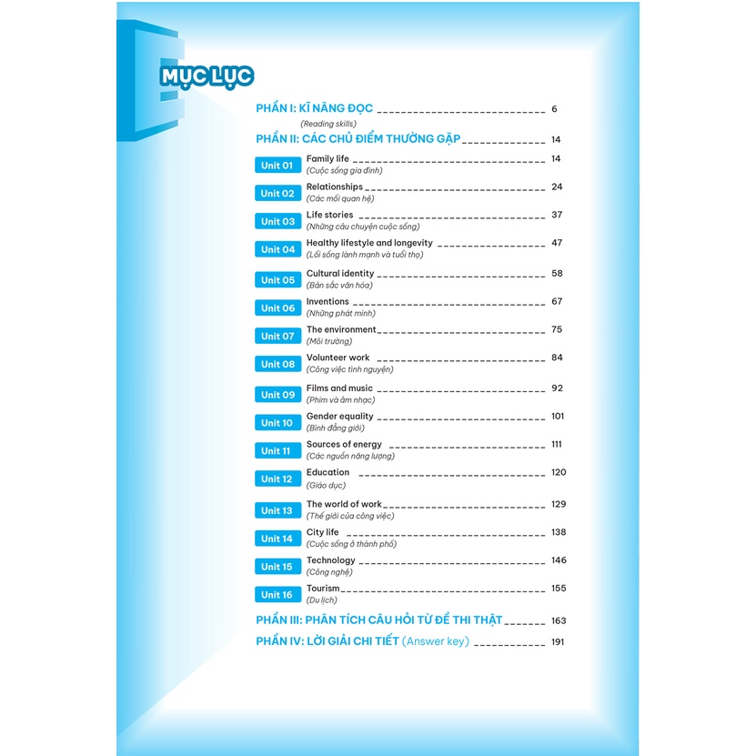 Sách - Giải Thích Chuyên Sâu - Bài Đọc Hiểu Và Từ Vựng Tiếng Anh (Cơ Bản Và Nâng Cao) - MEGA
