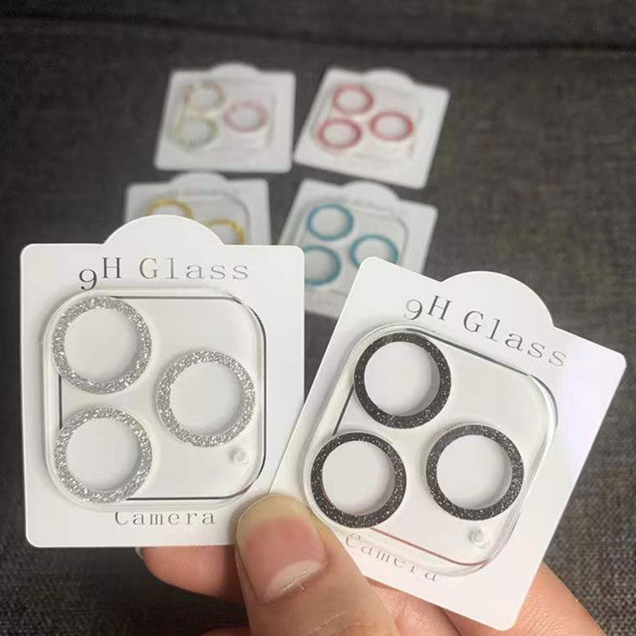 Kính Cường Lực Bảo Vệ Camera Cho iPhone 15 14 Plus 13 12 11 Pro Max Mini
