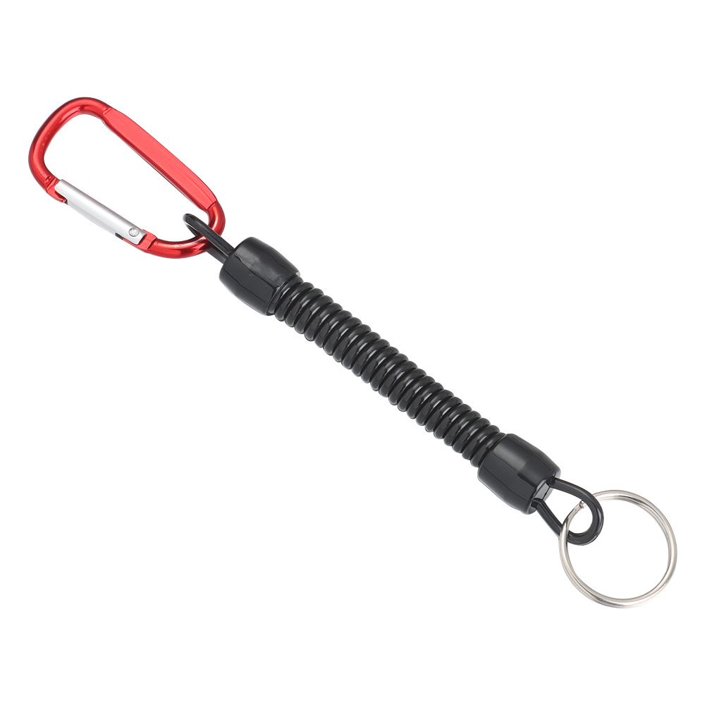 Dây Móc Khóa Chống Thất Lạc Bằng Nhựa Co Giãn Có Thể Thu Gọn Chất Lượng Cao