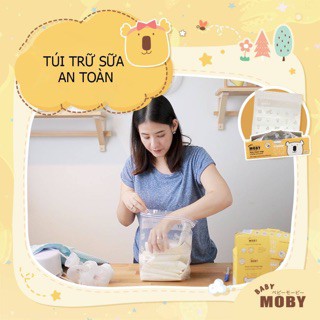 Túi zip đa năng Moby 24 túi, phân loại thực phẩm