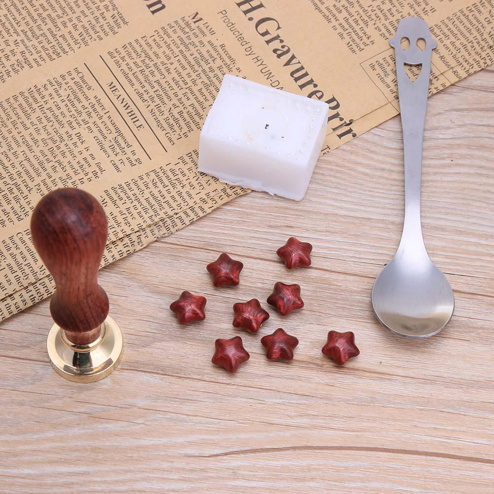 Con dấu sáp bằng gỗ kiểu dáng cổ điển độc đáo