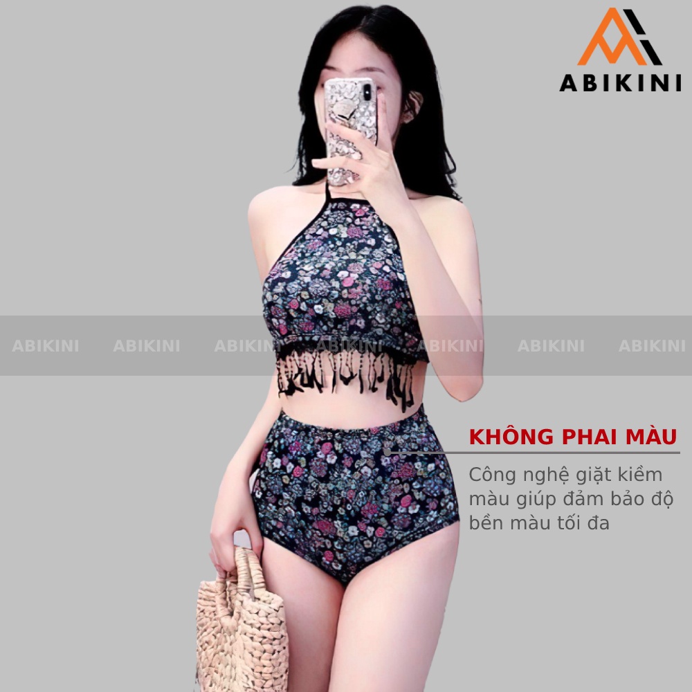 Bộ Bơi Nữ Yếm Đùi Hai Mảnh Freesize Bin Sports BHV128 v1
