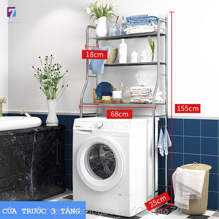 Kệ Để Đồ Inox Sau Máy Giặt Cao Cấp