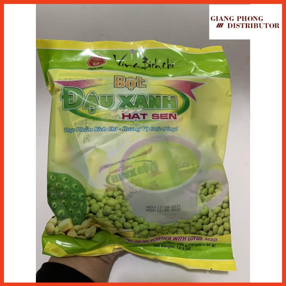 Bột đậu xanh hạt sen Bích Chi - 350gr - Mung bean powder with lotus seed
