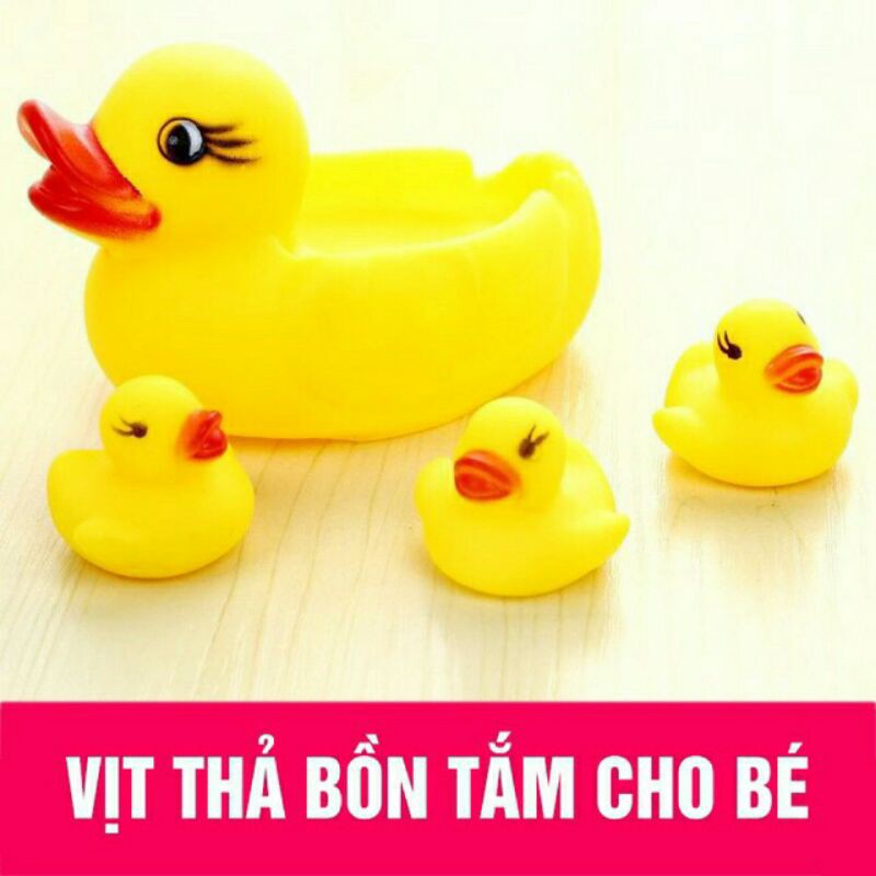 Đàn vịt chít tha bồn tắm