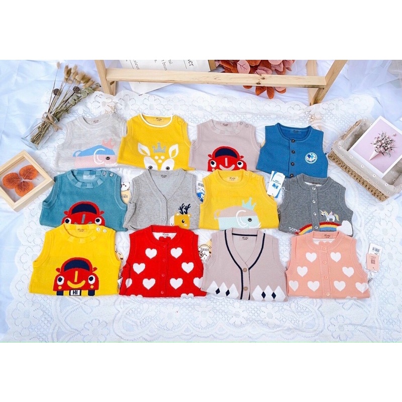 Áo ghile len Quảng Châu cho bé trai, bé gái