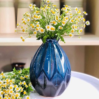 Bình Gốm Túc Trám - Bình Gốm Quà Tặng Decor Trang Trí - Men Gốm Cao Cấp - C23M3-C21M3