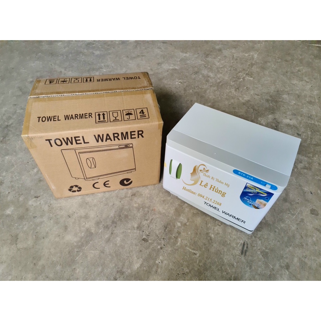 Tủ Hấp Khăn Spa Tiệt Trùng 1 Tầng 23A Có đèn UV diệt khuẩn