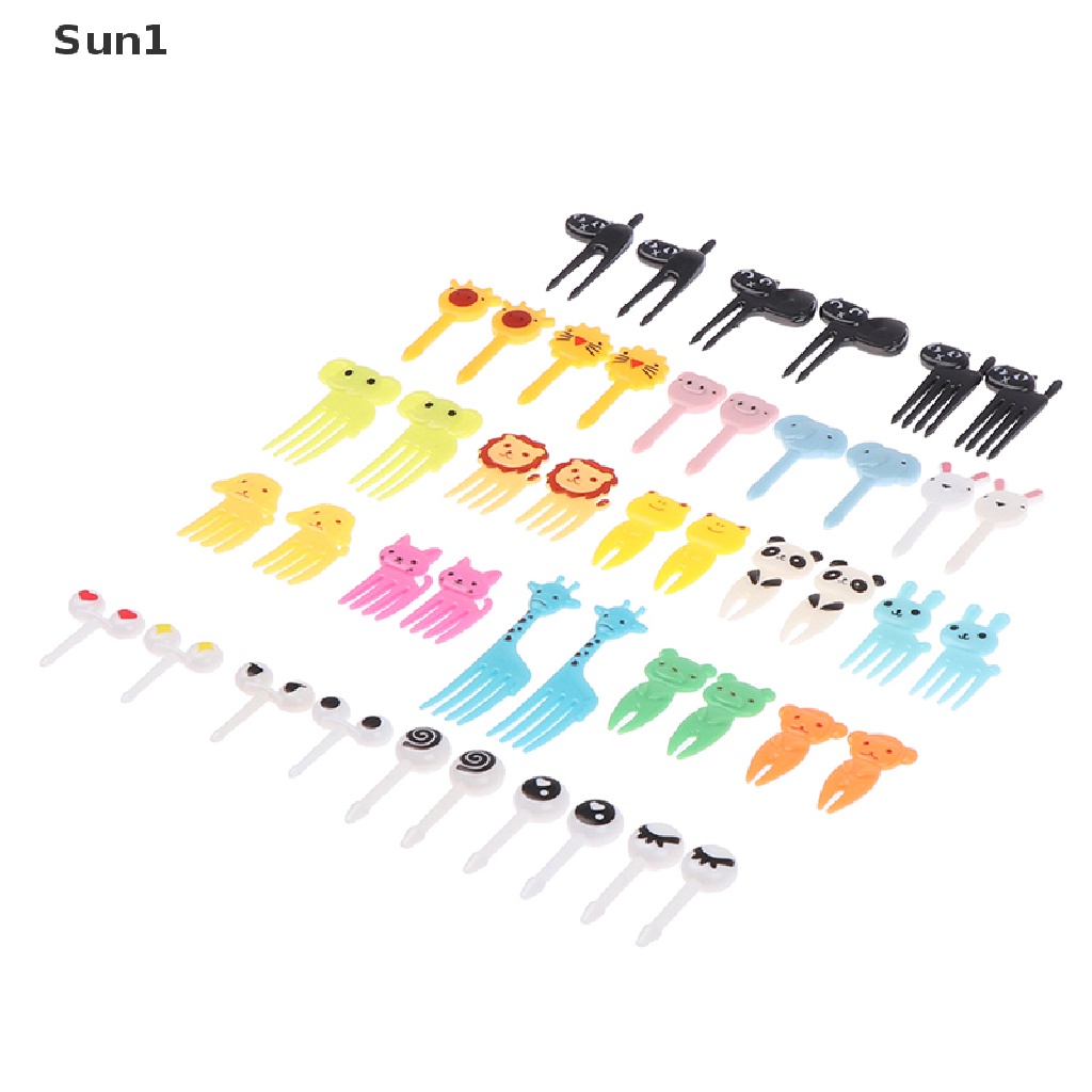 Set 1: 6 / 10 Que Ăn Tráng Miệng Hình Hoạt Hình Đáng Yêu