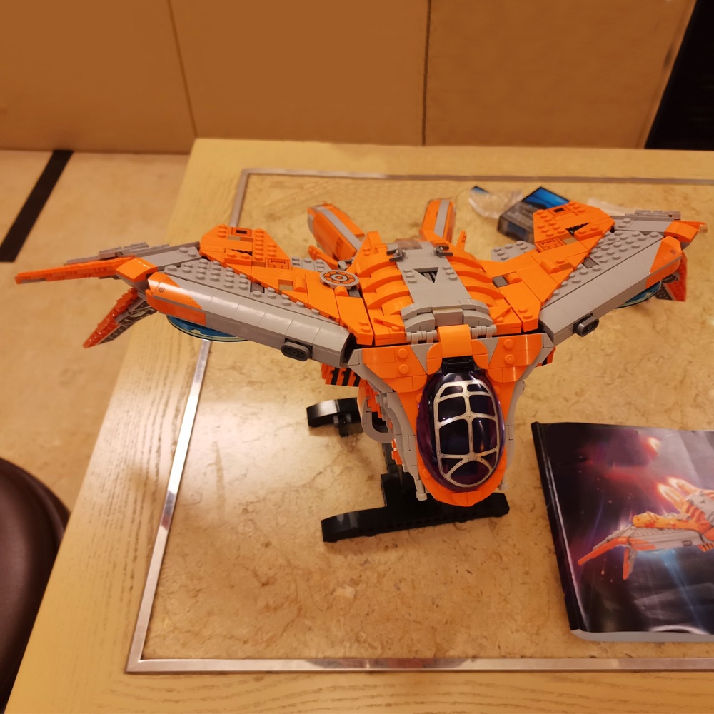 Lắp ráp mô hình Marvel Super heroes 99920 The Guardian ‘s Ship tàu Milano vệ binh giải ngân hà