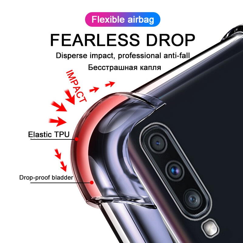 Ốp điện thoại mềm trong suốt cho Samsung Galaxy A10S A30S A50S A10 A20 A30 A50 A70 A80 A01 A31 A51 A71 M31