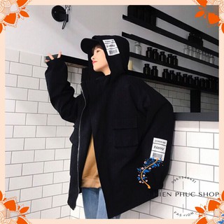 Áo khoác kaki nữ hai lớp lót dù